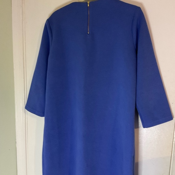 Tuckernuck Blue Midi Dress with Black and White Accents - Picture 5 of 6